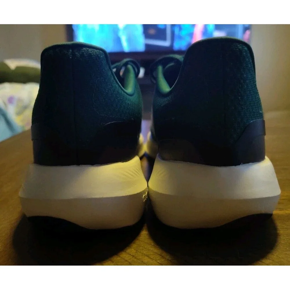 Adidas Runfalcon 3.0 Collegiate Green White Black Size 9.5m CloudFoam